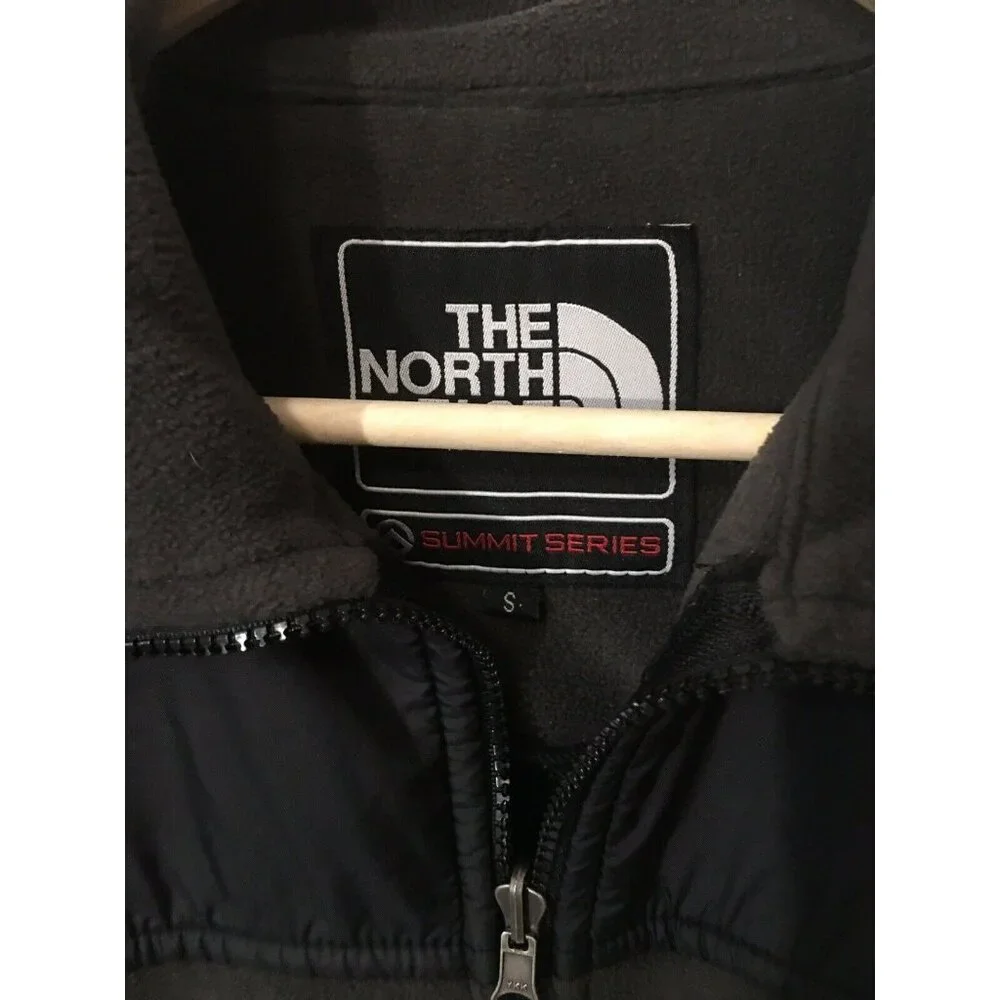 The North Face Men’s Sz S Summit Series Full Zip Fleece Jacket‎ Gray Black